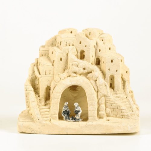 Presepe Rioni Sassi con rupe